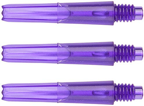PerfectDarts 1 Set L Style L-Shaft Locked Straight Dart Stems EXTRA Short 130 LILA