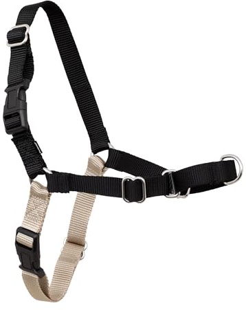 PetSafe Easy Walk Harness, No Pull Dog Harness, Black, Extra Large