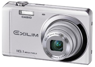 Casio Exilim EX-ZS6 Digital Camera 16 Megapixels 5x Optical Zoom, 6.9 cm (2.7 inch) display, image stabilization)