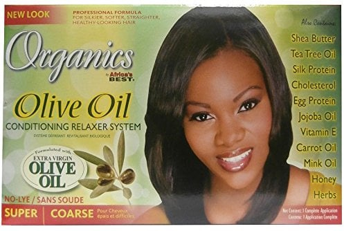 Relaxer / Glättungscreme Africa's Best Organics Olive Oil Relaxer SUPER / COARSE