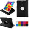 COOVY® 2.0 Cover für Samsung Galaxy Tab A 9.7 SM-T550 SM-T555 SM-P550 SM-P555 Rotation 360° Smart Hülle Tasche Etui Case Schutz Ständer Auto Sleep/Wake up | schwarz