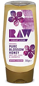 Raw Health Organic Raw Pure Blossom Creamy Honey, 3 X 350G