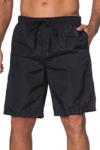 JP 1880 Hommes Grandes tailles L-8XL Short de bain uni taille élastiquée noir XXL 702526 10-XXL