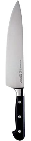 Messermeister Meridian Elite 9” Traditional Chef’s Knife - Fine German Steel Alloy Blade - Rust Resistant & Easy to Maintain