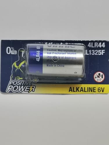 Vinnic 6 volts alkaline (L1325) 4LR44 Replacement Battery