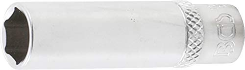 BGS 10510 | Llave de vaso hexagonal, larga | entrada 6,3 mm (1/4) | 10 mm