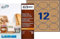 Avery L7106-20 Runde Etiketten Papier Durchmesser 60 mm 240 Stück naturbraun