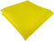 TigerTie Satin Einstecktuch in gelb einfarbig Uni - Tuch Polyester - Größe 26 x 26 cm