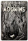 Logoshirt® Moomins I Mumin im Wald I Blechschild Retro I 3D Motiv I Schwarz-Weiss I 20x30cm