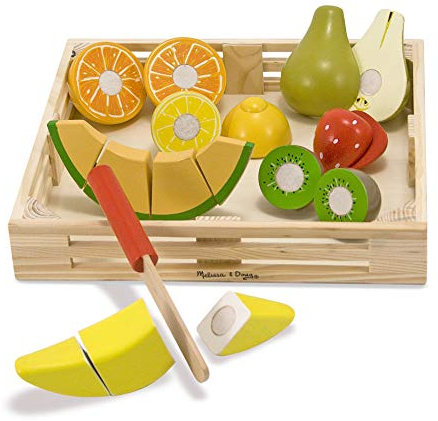Melissa & Doug | Fruits À Couper En Bois | Jeux de rôle | 3+ years
