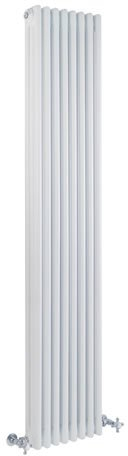 Milano Windsor White Cast Iron Style Vertical Triple Column Radiator - 1800mm x 380mm