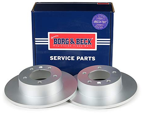 Borg & Beck BBD4296 Brake Disc Pair To Fit GM Nissan Renault Vans 01-