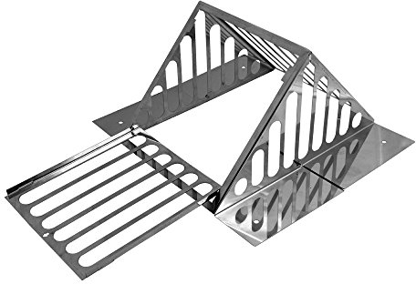 UPMANN GmbH & Co. KG, Rietberg Dohlengitter, 200 x 300 mm, Edelstahl