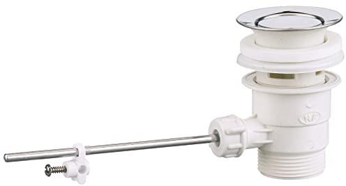 VALENTIN - Vidage de lavabo plastique clapet laiton tirette H lanterne Ø 32mm - 602
