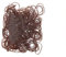 Zac's Alter Ego Pack of 250 Small Mini Braiding Hair Bands/Rubber Elastics