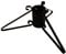 Garden Pride Christmas Tree Stand - 4 Base - Metal - Solid Steel - Plastic Coated (Black)