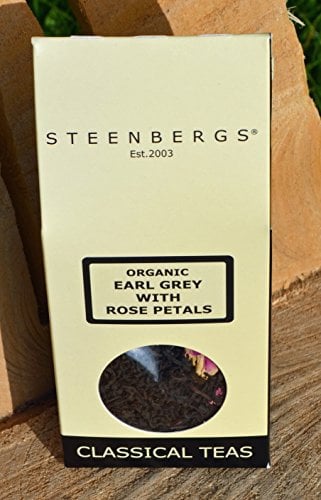 Organic Earl Grey tea with Rose 80g Loose Leaf - Steenbergs