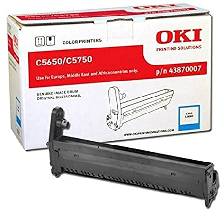 OKI 43870007 C5650, C5750 Trommel 20.000 Seiten, cyan