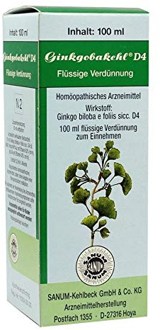 Ginkgobakehl D 4 Tropfen