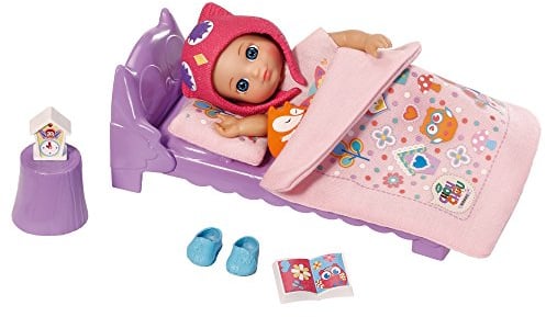 Zapf Creation 920305 - Mini Chou Chou Bett-Set mit exklusiver Birdie Emely