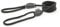 Ancol Rope Slip and Control Lead Black Nylon Infinity Loop Design - Gentle on Neck for Training and Walks - 1.5m Length