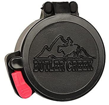 BUTLER CREEK Flip-Open Eyepiece Scope Cover, Size 14 (1.605-Inch, 40.8mm), Black