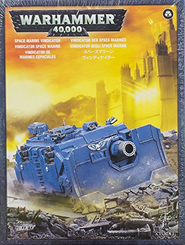 Games Workshop 251,765,056,687.3 cm Space Marine Vindicator Tabletop und Miniaturspiel, Schwarz