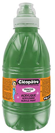 Cléopâtre - PAM1-16 - Peinture Acrylique Princess Merit - Vert émeraude - Flacon 500 ml