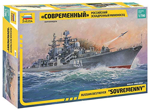 Zvezda 500789054-1:700 Russischer Zerstörer Sovremenny