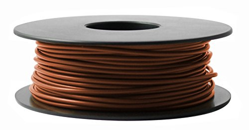 VS-ELECTRONIC - 278202 Litze LiYv Spule, 0.50 mm², 25 m, Braun 30119701