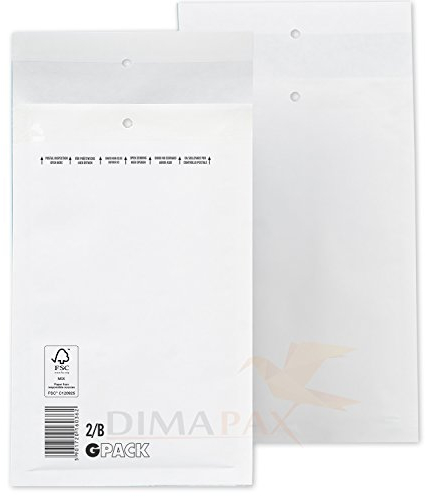 Luftpolstertaschen weiß B2 1200 Stück dmpax