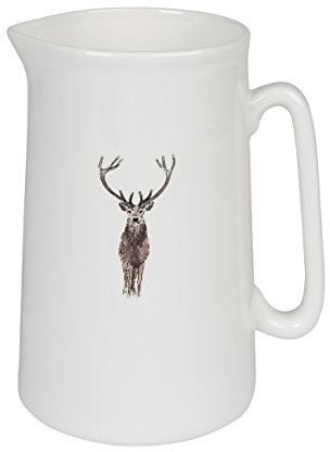 Sophie Allport - Highland Stag Jug, Fine Bone China, Gift Box, Dishwasher Safe (Medium 500ml)
