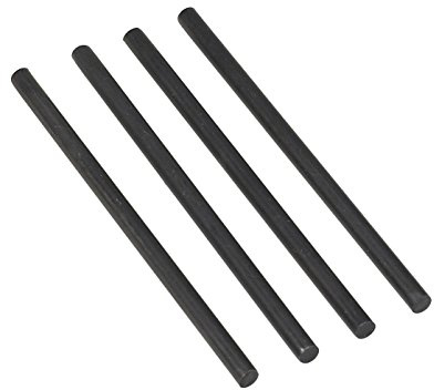 Avery 404B-118 DTR Metal Risers for Letter Trays, Pack of 4, 118mm - Black