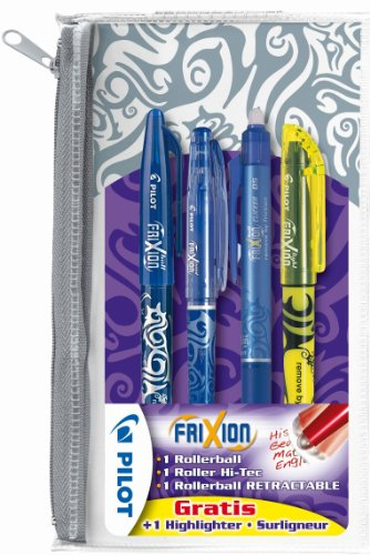 Pilot Pen 2260BE4 - Frixion 4er Set - 1x FriXion Ball, 1x FriXion Point, 1x FriXion Clicker, 1x FriXion Light Textmarker