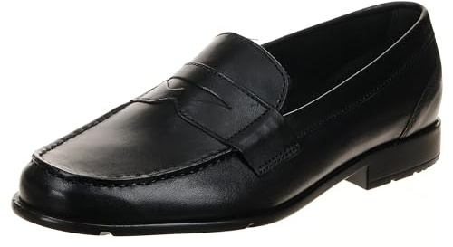 Rockport Men's Classic Loafer Penny, Black II, 9 Medium