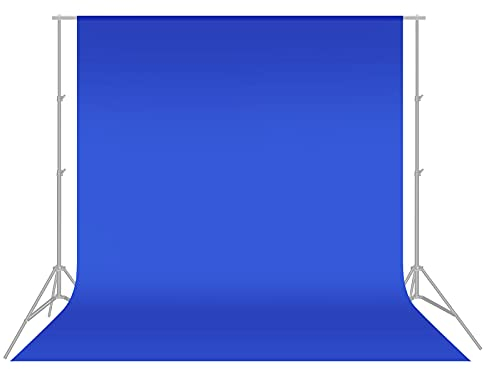 Neewer 3 x 3.6 m/10 x 12 ft Photo Studio Muslin Collapsible Backdrop Background - Blue