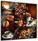 Bilderdepot24 Glasbild - Kaffee Collage II - 20x20 - Deko Glas - Wandbild aus Glas - Bild auf Glas - moderne Glasbilder - Glasfoto - Echtglas