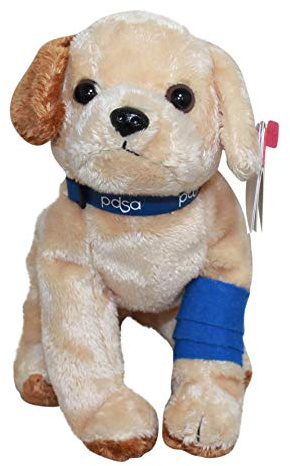 TY~PADS THE PDSA DOG BEANIE BABY