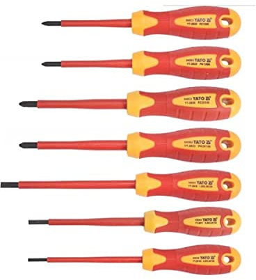 Yato YT-2828 Set of 7 Insulated Screwdrivers 1000V Rated