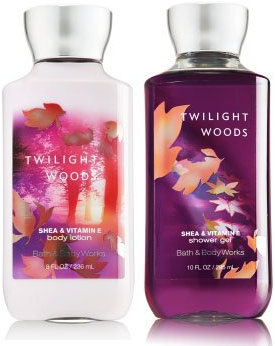 Bath & Body Works TWILIGHT WOODS Set of Body Lotion 236 mL + Shower Gel 295 mL (2-PC Bundle)