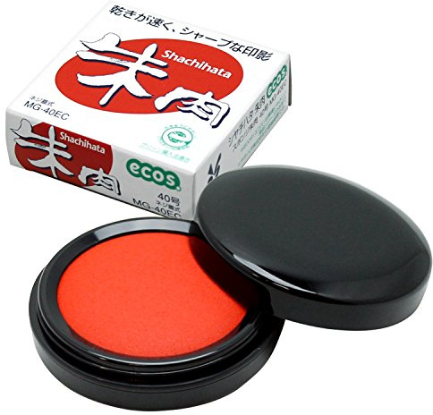 Shachihata Stempelkissen (ECOS) Nr. 40 (Japan-Import)