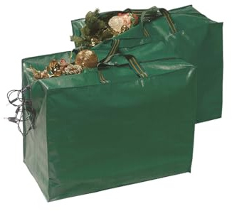 Bosmere Weihnachtsschmuck Aufbewahrung Bag G385, grün