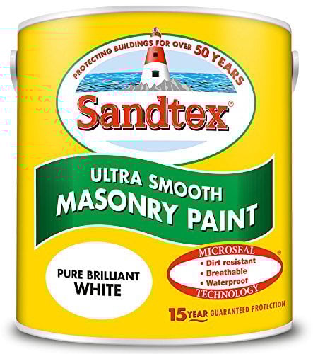 Sandtex Retail Ultra Smooth Masonry Brilliant White 2.5 L