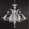 Cristalleria Murano art1020 - Lámpara de araña, 5 bombillas, cristal
