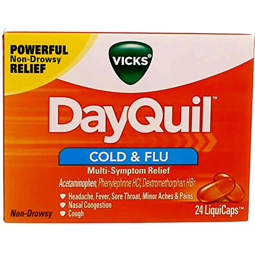 Dayquil Liquicaps 24ct Dx Size 24ct Dayquil Liquicaps 24ct