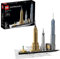 LEGO Architecture New York City 21028, Build It Yourself New York Skyline Model Kit for Adults and Kids (598 Pieces)