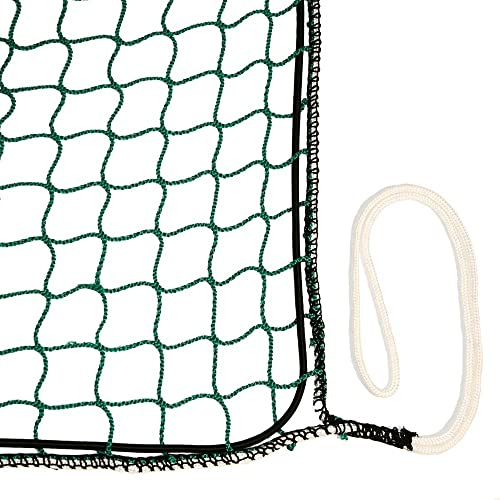Kerbl Ladungssicherungsnetz SafeNet Abdecknetz 5,0 m x 2,5 m Anhängernetz grün