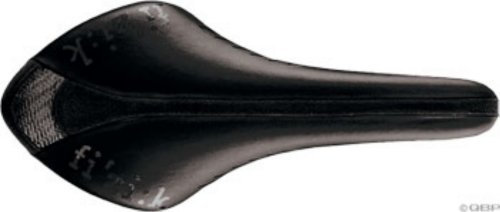 Fizik Sattel Arione Cx Carbon K: ium Wing Flex/Twin Flex Road Fahrradsattel (schwarz mit schwarz glänzend Streifen)