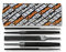 Beta 1718D6/S5 - Serie di 5 lime a taglio bastardo (art. 1718d6)
