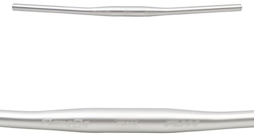 Funn Flame PG Mountain Bike Handlebar with Bar Clamp 31.8mm and Width 710mm, Tough and Lightweight Alloy Riser Handlebar for MTB, BMX and Road Bike (Gray)